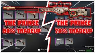 I MADE 2 LOW RISK THE PRINCE TRADEUP 80% - 70% and What Happend MYCSGO