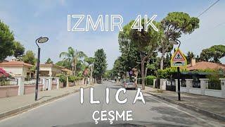 Ilıca 4K Drive in Çeşme District im Izmir - City Wealthy Neighborhood Sightseeing Driving Tour Video