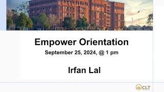 Empower Orientation