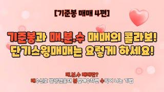 [기준봉 매매 4편]기준봉과 매.분.수매매의 환상의 콜라보