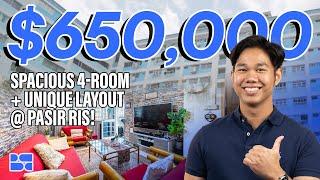 Singapore HDB | 110 Pasir Ris Street 11 | 4-Room HDB | $650,000 | bleubricks By PLB | Ahmad Faruuq