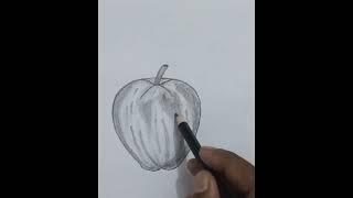 How to draw an Apple  #music #drawing #artist #nice