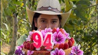 Así hice la Torta de Cumpleaños #94 de mi Última Abuelita ~ Saida ZC ~ 