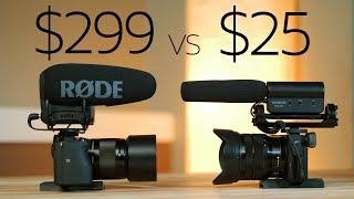 $25 vs $299 - Takstar beats the Rode VideoMic Pro+ ?  