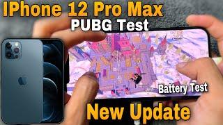 IPhone 12 Pro Max Pubg Test After New Update !! | 12 Pro Max Ghraphics Test | Battery Test