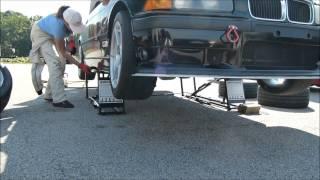 Ranger QuickJack setup and at the Track