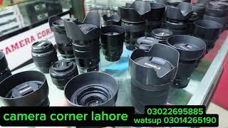 CAMERA LENSES STOCK/ CAMERA LENS BORDAR LOT/ BEST DSLR LENS SHOP IN LAHORE/UPDATED LENSES AVAILABLE