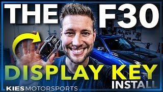 How to install the Display Key Retrofit WITH Remote Start in the F30 BMW (F30, F32, F80, F82, F87)