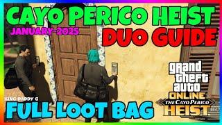 Cayo Perico Heist Duo Guide | Full Stealth & Elite Challenge Guide 2025 GTA 5 ONLINE After Update