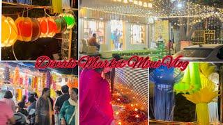 Diwali Market Vlog / Festive season / Night out Vlog