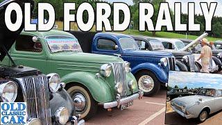 The OLD FORD RALLY 2024 at Gaydon