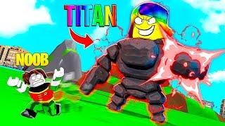 I got the STRONGEST TITAN and TOOK OVER THE GAME.. (Roblox)