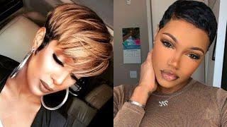 Nothing But Pixie Haircut Ideas for Black Women #pixiehaircuts #shorthaircuts