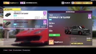 Forza Horizon 5 Auction House Sniping Deberti C10 Slayer