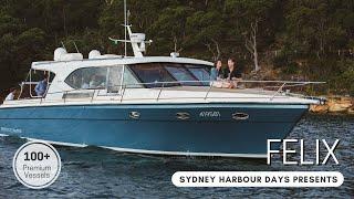 Felix | Luxury Private Boat Hire | Sydney Harbour Days