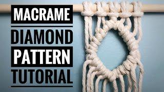  Macrame Diamond Pattern Tutorial