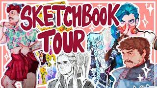 Sketchbook Tour 11 || My thickest book so far