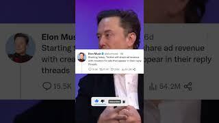 Elon Musk Twitter Monetization Update  | Elon Musk | Twitter | #shorts