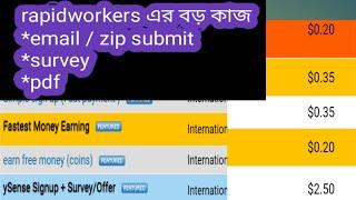 rapidworkers tutorial bangla |super swap withdraw| freelancing view deposit @FreelancerMilan