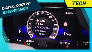 Neues VW Digital Cockpit (Basisversion) im Test & Vergleich Digital Cockpit Pro (Taigo, Polo, T-Roc)