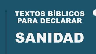 Textos bíblicas para declarar sanidad, para Dios no hay nada imposible