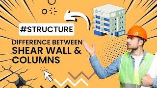 Difference Between Shear Wall and Columns? (#AskCivilEngineer) #Iamcivilengineer