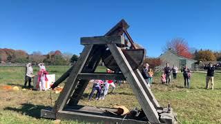 2022 Trebuchet Pumpkin Launch