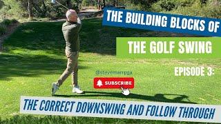 ️ Next Lesson!  of "Building Blocks of a Golf Swing"  Downswing + Follow Through @stevemarrpga