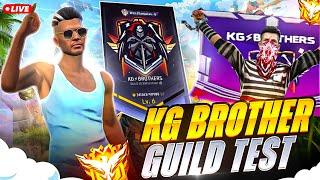 KAILASH GAMER is live  Live guild test 1v2 for KG BROTHERS ‍