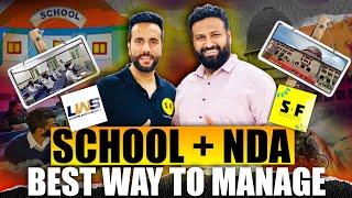 Tips for students: Balancing School and UPSC NDA Exam | How to Prepare for NDA Along with School?