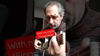 Learn slide guitar with my book "Fingerslide" #bluesguitar #slideguitar #gibson #vintageguitar