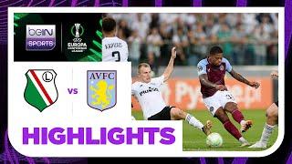 Legia Warsaw v Aston Villa | Europa Conference League 23/24 | Match Highlights