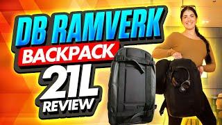 DB Journey Ramverk 21L Backpack (tested for two weeks)