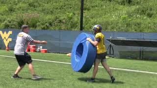 BlueGoldNews.com: WVU Football Tackling Drill