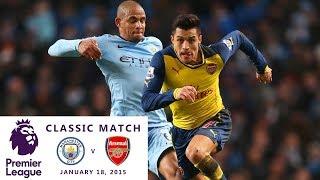 Premier League Classic Match: Manchester City v. Arsenal 2014/15 I NBC Sports