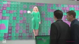 Modular LED Screens - Kinetic Wall