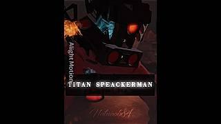 INJURED TITAN CAMERAMAN VS INJURED TITAN SPEACKERMAN|sad edit|clip credit-@DaFuqBoom|#shortsviral