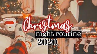 CHRISTMAS NIGHT TIME ROUTINE 2020 | Holiday Night Routine | Cozyaholic