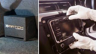 Boost your car's bass with Match Plug and Play - Revolutionary sound system MATCHing your car!