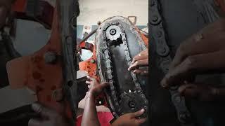 #shorts Kubota Tractor A211N 21 Hp Tractor With Rotoking Rotavator For Chain Servicing