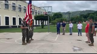 Flag Retirement Ceremony | U.S. Embassy Kingston, Jamaica