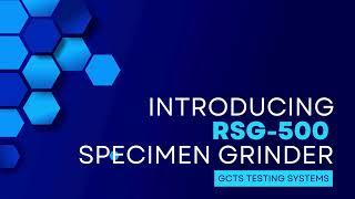 RSG-500: Precision Grinding for Rock Specimens