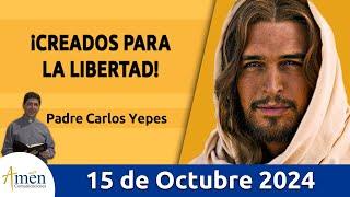 Evangelio De Hoy Martes 15 Octubre 2024 #PadreCarlosYepes l San  Lucas  11,37-41