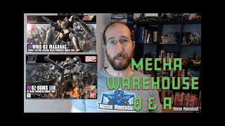 Q & A #1 with "Mr. Mecha Warehouse"