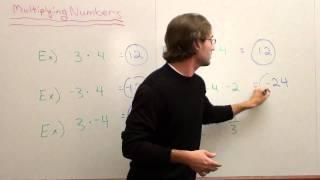 Free Math Lessons Multiplying Numbers