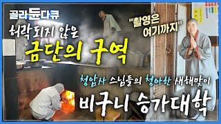 '방송 최초'로 특별히 허락받았습니다. 청암사 비구니 스님들의 청아한 새해맞이│겨울의 산사, 청암사의 새해│금단의 구역 '비구니 승가대학'│한국기행│#골라듄다큐