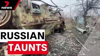 Russia publishes video of its special forces seizing Australian-made equipment | 7NEWS