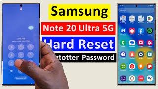 Samsung Note 20 Ultra 5G Quitar Contraseña olvidada, Hard Reset Galaxy SM-A057