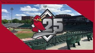 Fargo Moorehead Redhawks Home run & Win horn concept