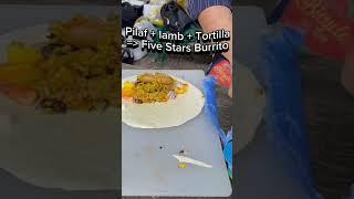 創意野炊五星級墨西哥捲餅 #shorts  #homemade #cooking  #pilaf  #lamb #burrito #vancouver